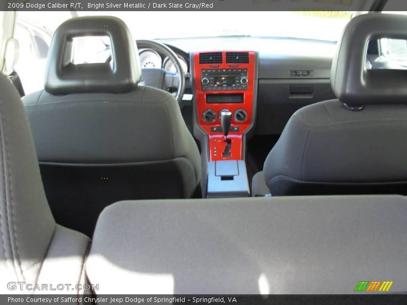 Bright Silver Metallic / Dark Slate Gray/Red 2009 Dodge Caliber R/T