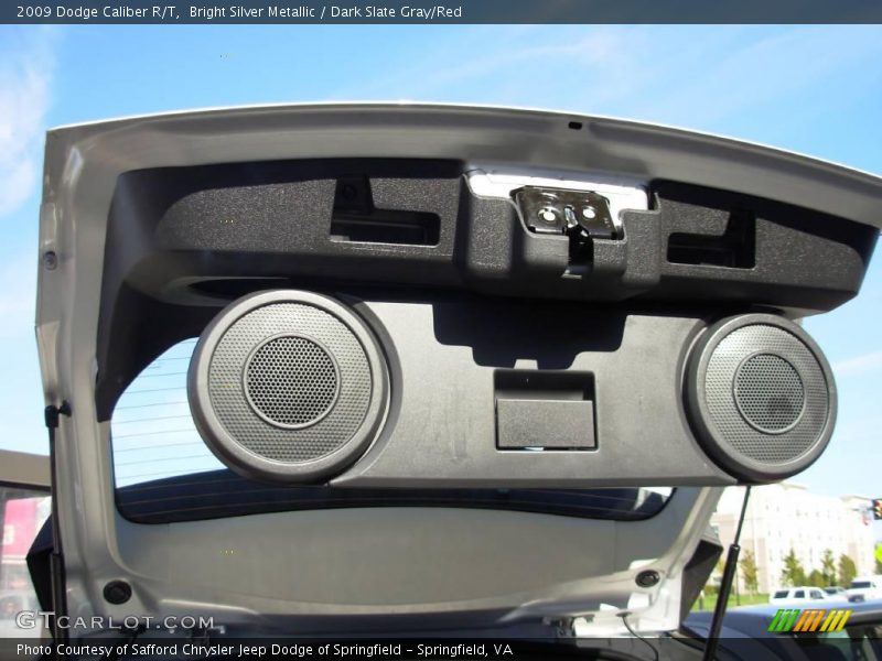 Bright Silver Metallic / Dark Slate Gray/Red 2009 Dodge Caliber R/T