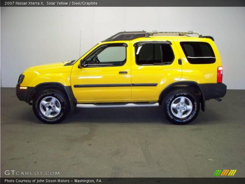 Solar Yellow / Steel/Graphite 2007 Nissan Xterra X
