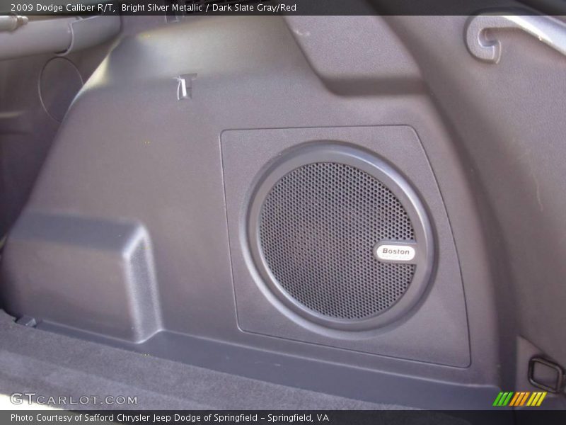 Bright Silver Metallic / Dark Slate Gray/Red 2009 Dodge Caliber R/T