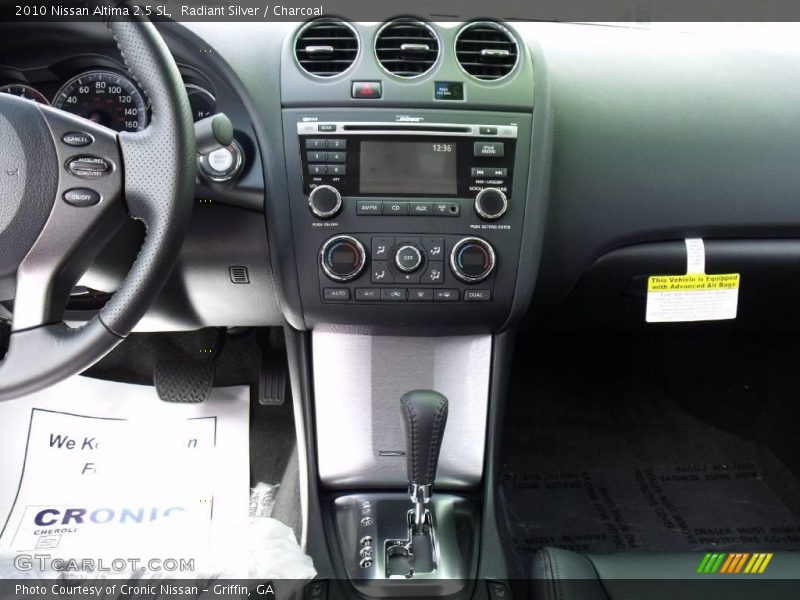 Radiant Silver / Charcoal 2010 Nissan Altima 2.5 SL