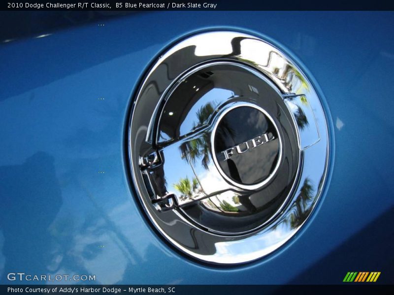 B5 Blue Pearlcoat / Dark Slate Gray 2010 Dodge Challenger R/T Classic