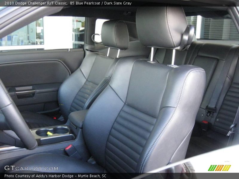 B5 Blue Pearlcoat / Dark Slate Gray 2010 Dodge Challenger R/T Classic