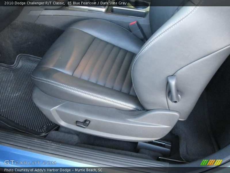B5 Blue Pearlcoat / Dark Slate Gray 2010 Dodge Challenger R/T Classic