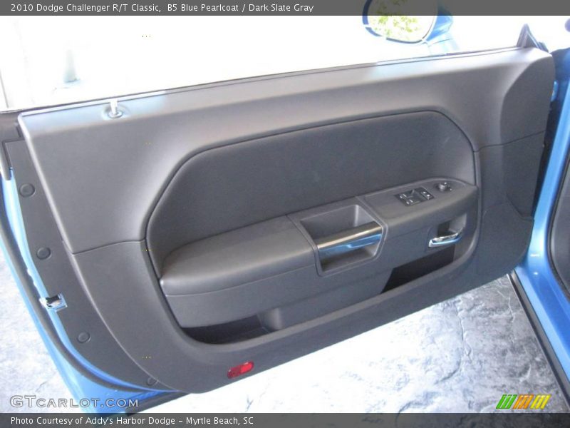 B5 Blue Pearlcoat / Dark Slate Gray 2010 Dodge Challenger R/T Classic