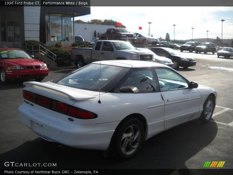 Performance White / Beige 1996 Ford Probe GT