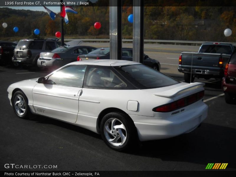Performance White / Beige 1996 Ford Probe GT