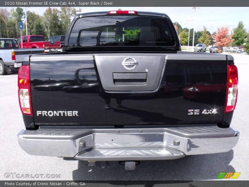 Super Black / Steel 2010 Nissan Frontier SE Crew Cab 4x4