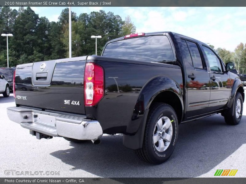 Super Black / Steel 2010 Nissan Frontier SE Crew Cab 4x4