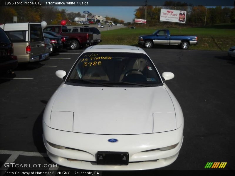 Performance White / Beige 1996 Ford Probe GT