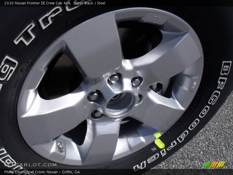 Super Black / Steel 2010 Nissan Frontier SE Crew Cab 4x4