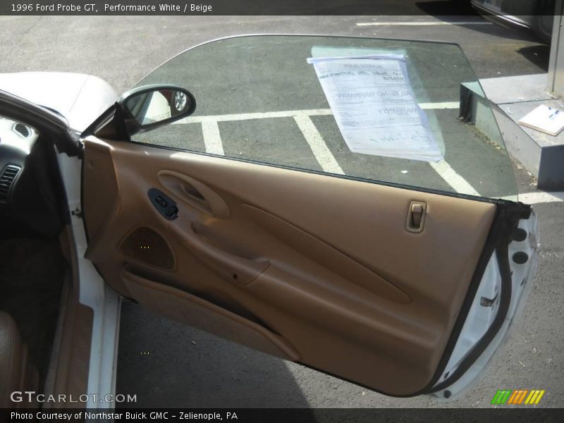 Performance White / Beige 1996 Ford Probe GT