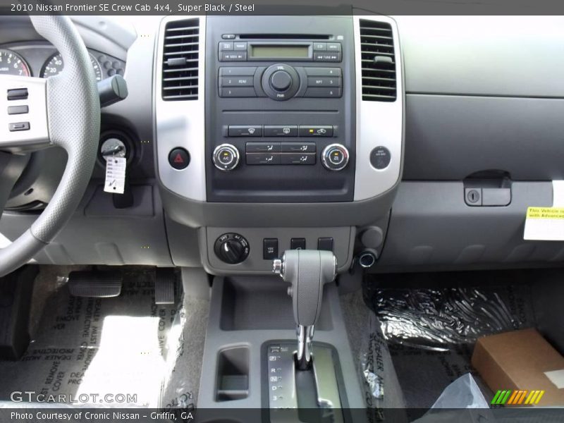 Super Black / Steel 2010 Nissan Frontier SE Crew Cab 4x4