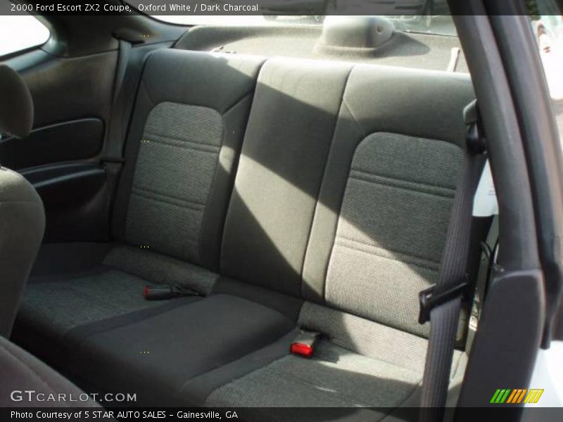 Oxford White / Dark Charcoal 2000 Ford Escort ZX2 Coupe