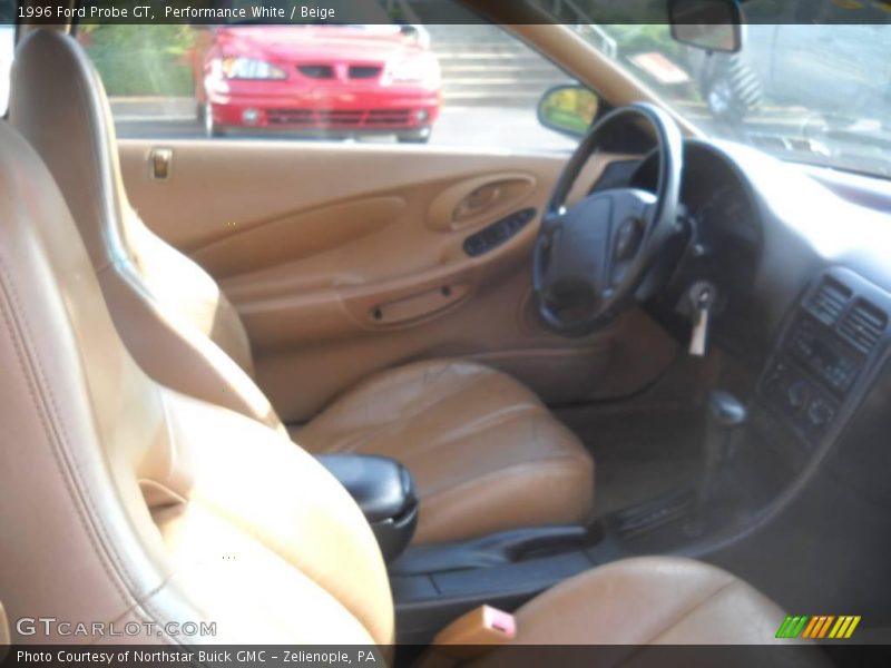 Performance White / Beige 1996 Ford Probe GT