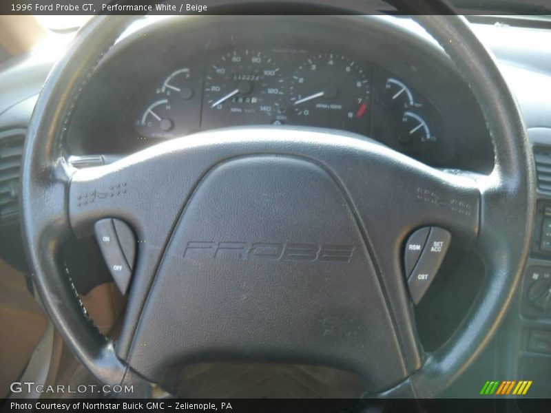 Performance White / Beige 1996 Ford Probe GT