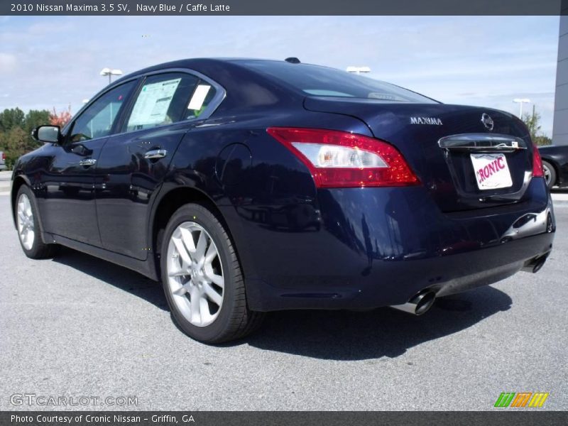 Navy Blue / Caffe Latte 2010 Nissan Maxima 3.5 SV
