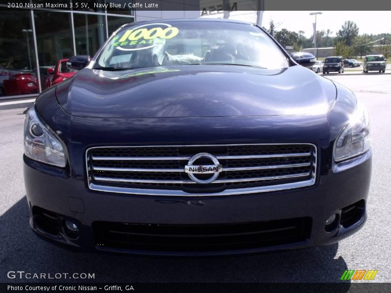 Navy Blue / Caffe Latte 2010 Nissan Maxima 3.5 SV