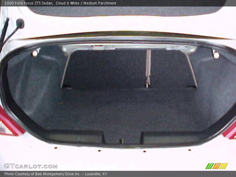 Cloud 9 White / Medium Parchment 2000 Ford Focus ZTS Sedan