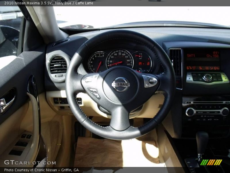 Navy Blue / Caffe Latte 2010 Nissan Maxima 3.5 SV