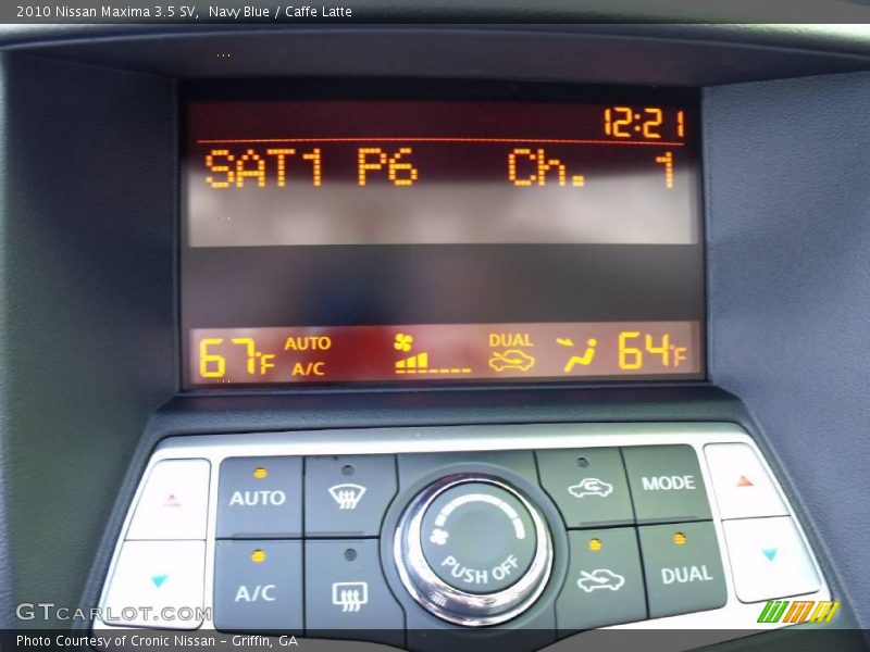 Navy Blue / Caffe Latte 2010 Nissan Maxima 3.5 SV