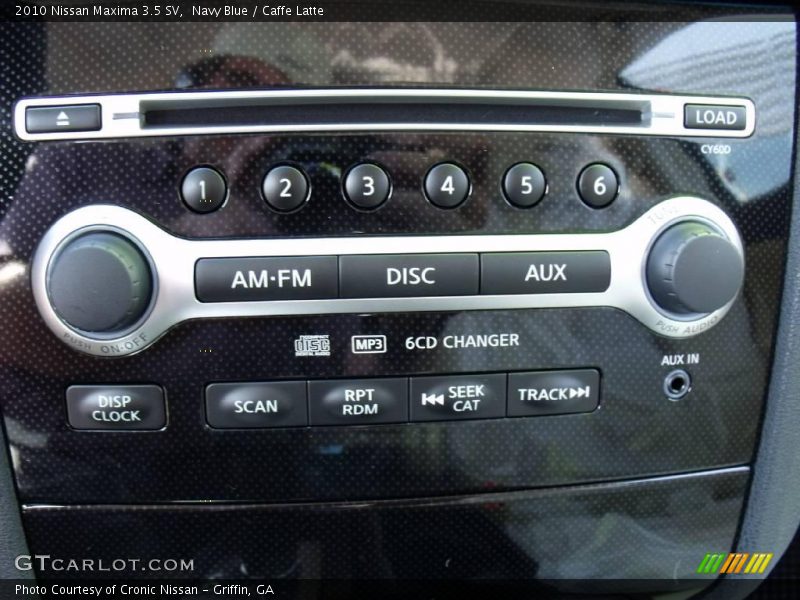 Navy Blue / Caffe Latte 2010 Nissan Maxima 3.5 SV