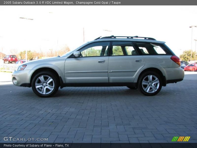 Champagne Gold Opal / Taupe 2005 Subaru Outback 3.0 R VDC Limited Wagon