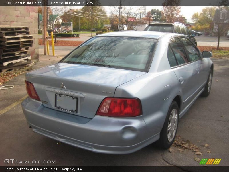Chrome Blue Pearl / Gray 2003 Mitsubishi Galant ES