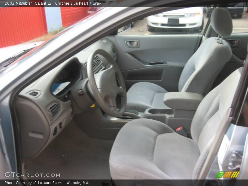 Chrome Blue Pearl / Gray 2003 Mitsubishi Galant ES