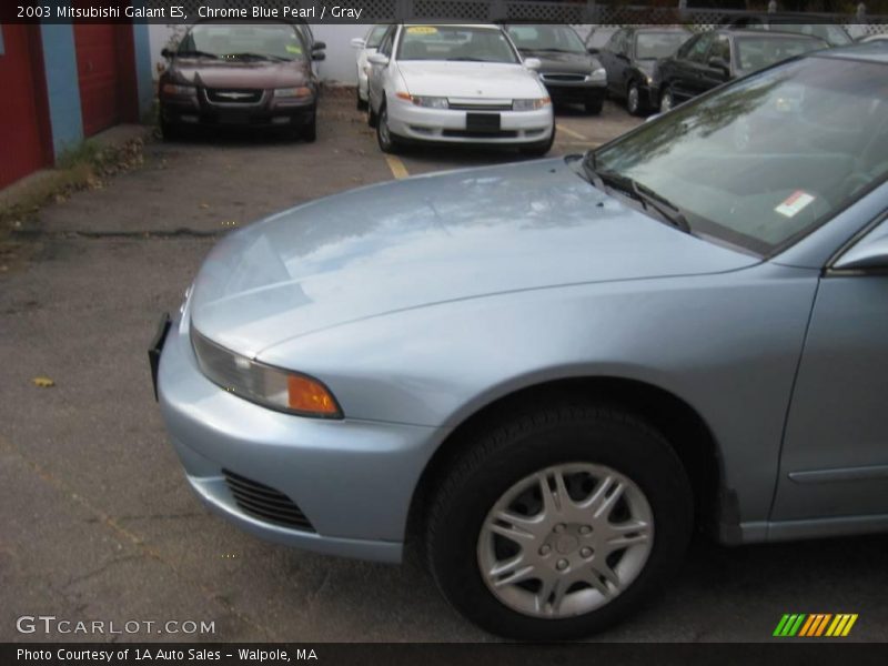 Chrome Blue Pearl / Gray 2003 Mitsubishi Galant ES