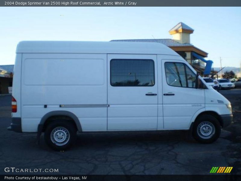 Arctic White / Gray 2004 Dodge Sprinter Van 2500 High Roof Commercial