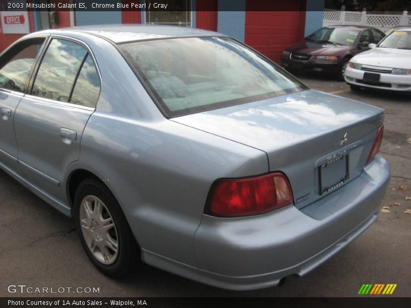 Chrome Blue Pearl / Gray 2003 Mitsubishi Galant ES