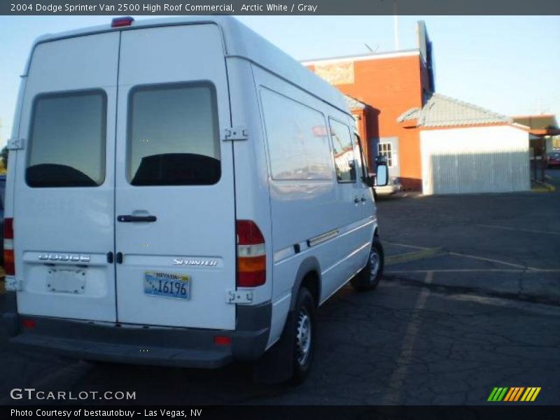 Arctic White / Gray 2004 Dodge Sprinter Van 2500 High Roof Commercial
