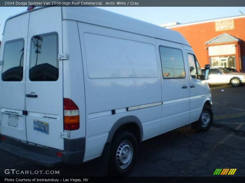 Arctic White / Gray 2004 Dodge Sprinter Van 2500 High Roof Commercial