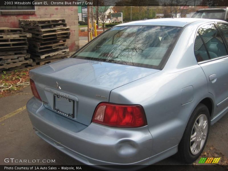 Chrome Blue Pearl / Gray 2003 Mitsubishi Galant ES