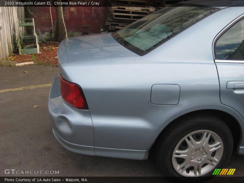 Chrome Blue Pearl / Gray 2003 Mitsubishi Galant ES