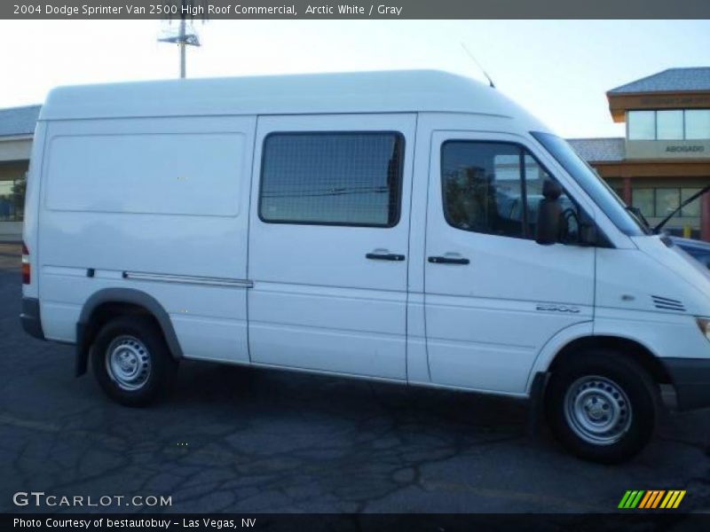 Arctic White / Gray 2004 Dodge Sprinter Van 2500 High Roof Commercial