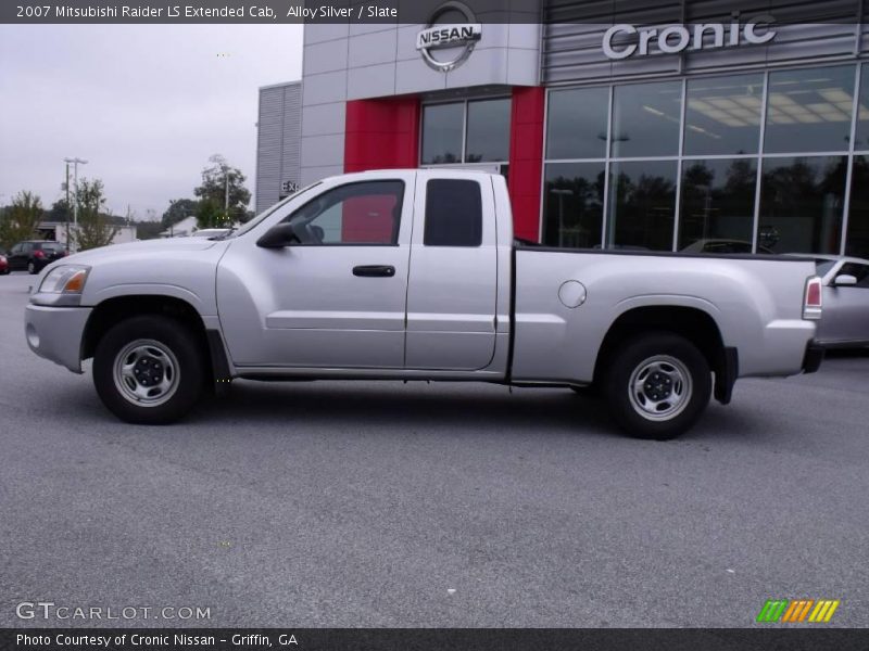 Alloy Silver / Slate 2007 Mitsubishi Raider LS Extended Cab