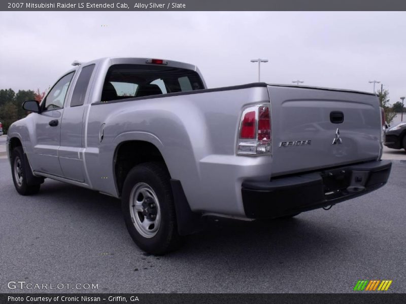 Alloy Silver / Slate 2007 Mitsubishi Raider LS Extended Cab