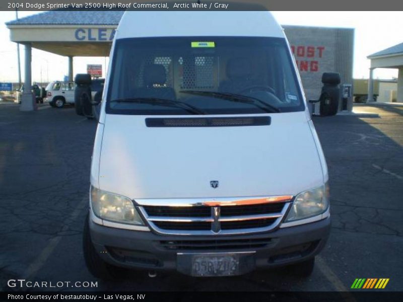 Arctic White / Gray 2004 Dodge Sprinter Van 2500 High Roof Commercial