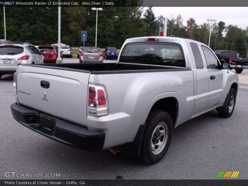 Alloy Silver / Slate 2007 Mitsubishi Raider LS Extended Cab
