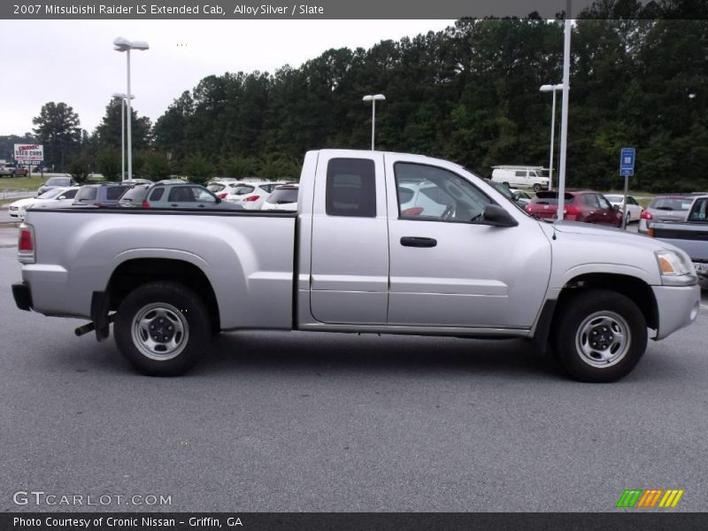 Alloy Silver / Slate 2007 Mitsubishi Raider LS Extended Cab