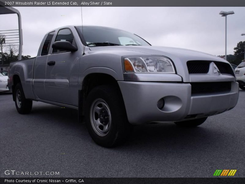 Alloy Silver / Slate 2007 Mitsubishi Raider LS Extended Cab