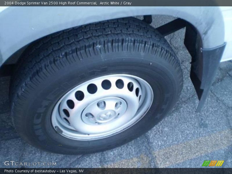 Arctic White / Gray 2004 Dodge Sprinter Van 2500 High Roof Commercial