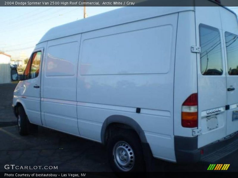 Arctic White / Gray 2004 Dodge Sprinter Van 2500 High Roof Commercial