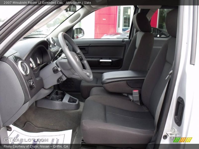 Alloy Silver / Slate 2007 Mitsubishi Raider LS Extended Cab