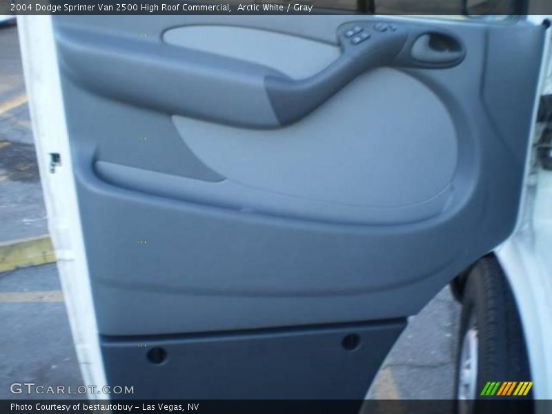 Arctic White / Gray 2004 Dodge Sprinter Van 2500 High Roof Commercial