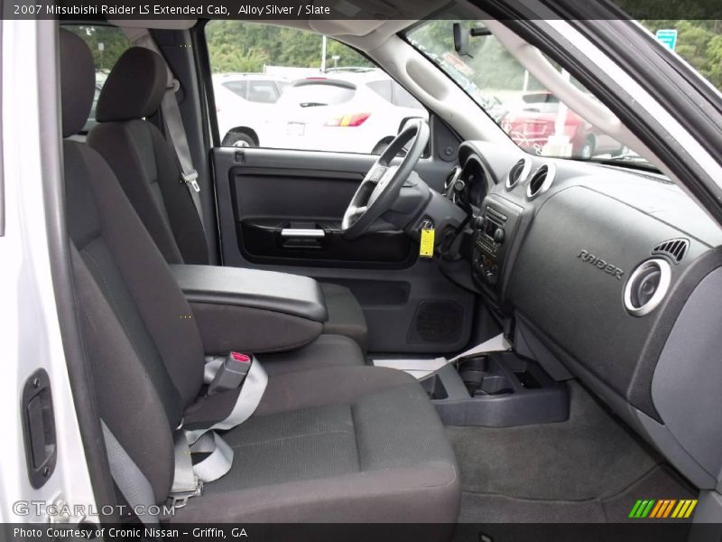 Alloy Silver / Slate 2007 Mitsubishi Raider LS Extended Cab