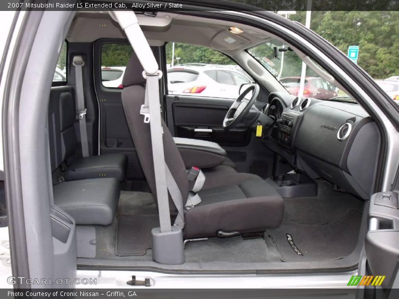 Alloy Silver / Slate 2007 Mitsubishi Raider LS Extended Cab