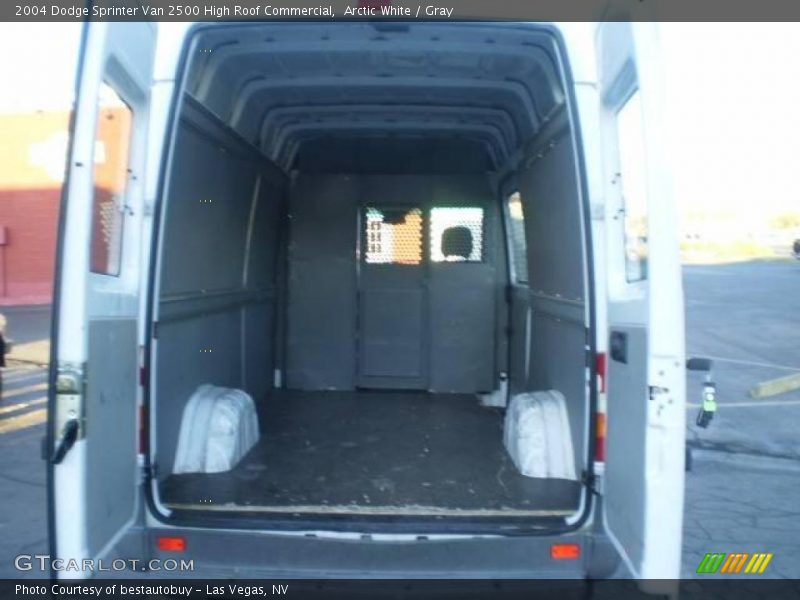 Arctic White / Gray 2004 Dodge Sprinter Van 2500 High Roof Commercial